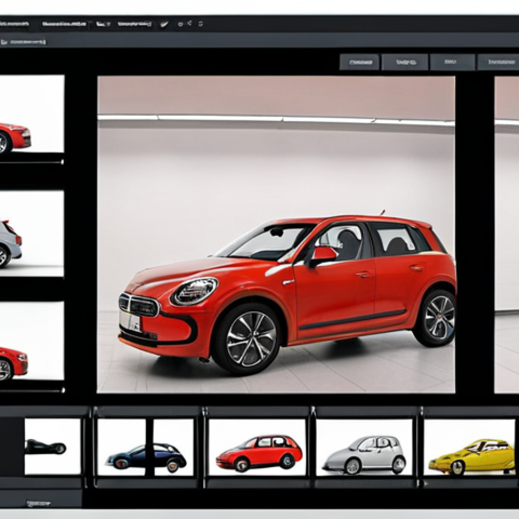 **A data scientist working at a computer, overseeing an AI algorithm automatically labeling images of Swedish cars. The interface should show bounding boxes being applied to various cars, with options for human validation and correction. The setting is a bright, modern office in Stockholm.**