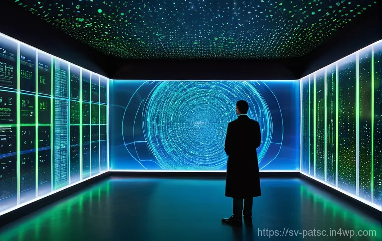 AI 데이터 라벨링 역량 강화를 위한 전략 - **Prompt 2: Quality Over Quantity in AI Data**
    "A visually striking, split-frame image illustrat...