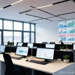 Home 10 AI 데이터 라벨링의 글로벌 시장 분석 - **Prompt 1: The Foundation of AI - Meticulous Data Labeling**
"A clean, brightly lit, modern off...